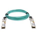 Picture of Extreme Networks® 10315 to Aruba Networks® Compatible TAA 40GBase-AOC QSFP+ to QSFP+ Active Optical Cable (850nm, MMF, 10m)