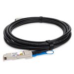 Picture of HP® JG326A to Extreme Networks® 10312 Compatible TAA 40GBase-CU QSFP+ to QSFP+ Direct Attach Cable (Passive Twinax, 1m)