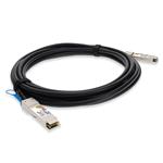 Picture of HP® JG326A to Extreme Networks® 10312 Compatible TAA 40GBase-CU QSFP+ to QSFP+ Direct Attach Cable (Passive Twinax, 1m)