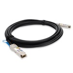 Picture of HP® JG328A to Palo Alto Networks® PAN-QSFP-DAC-5M Compatible TAA Compliant 40GBase-CU QSFP+ to QSFP+ Direct Attach Cable (Passive Twinax, 5m)