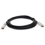 Picture of HP® JG328A to Palo Alto Networks® PAN-QSFP-DAC-5M Compatible TAA Compliant 40GBase-CU QSFP+ to QSFP+ Direct Attach Cable (Passive Twinax, 5m)