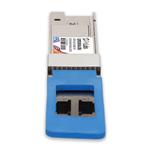 Picture of Cisco® Compatible QSFP-DD Dual Pluggable EDFA Booster amplifier for DWDM, Duplex 4xLC, Input power -20dBm to 0dBm, Nominal gain +20dB