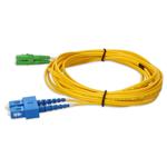 Picture of 2m SC to ALC Yellow OS2 Duplex OFNR (Riser-Rated) SMF Fiber Patch Cable