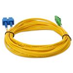 Picture of 2m SC to ALC Yellow OS2 Duplex OFNR (Riser-Rated) SMF Fiber Patch Cable