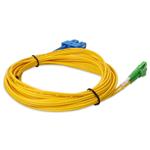 Picture of 2m SC to ALC Yellow OS2 Duplex OFNR (Riser-Rated) SMF Fiber Patch Cable