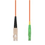 Picture of 4m SC to ALC Orange OM2 Simplex OFNP (Plenum-Rated) Fiber Patch Cable