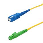 Picture of 50m SC to ALC Yellow OS2 Simplex LSZH SMF Fiber Patch Cable