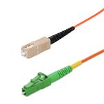 Picture of 55m SC to ALC Orange OM2 Simplex LSZH Fiber Patch Cable