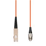 Picture of 0.5m SC to FC Orange OM1 Simplex OFNP (Plenum-Rated) MMF Fiber Patch Cable