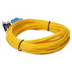 Picture of 10m SC to FC Yellow OS2 Duplex OFNR (Riser-Rated) SMF Fiber Patch Cable