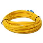 Picture of 10m SC to FC Yellow OS2 Duplex OFNR (Riser-Rated) SMF Fiber Patch Cable