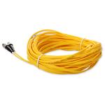 Picture of 13m SC to FC Yellow OS2 Duplex OFNR (Riser-Rated) SMF Fiber Patch Cable