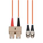 Picture of 40m SC to FC Orange OM1 Duplex LSZH MMF Fiber Patch Cable
