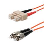 Picture of 40m SC to FC Orange OM1 Duplex LSZH MMF Fiber Patch Cable