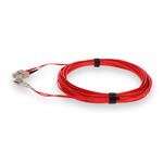 Picture of 10m SC to LC Red OM4 Duplex OFNR (Riser-Rated) TAA Fiber Patch Cable