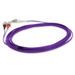 Picture of 10m SC to LC Purple OM1 Duplex OFNR (Riser-Rated) MMF Fiber Patch Cable