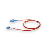 Picture of 10m SC to LC Orange OS2 Duplex OFNR (Riser-Rated) SMF Fiber Patch Cable