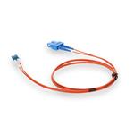Picture of 10m SC to LC Orange OS2 Duplex OFNR (Riser-Rated) SMF Fiber Patch Cable