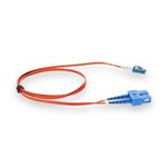 Picture of 10m SC to LC Orange OS2 Duplex OFNR (Riser-Rated) SMF Fiber Patch Cable