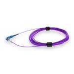 Picture of 10m SC to LC Purple OS2 Simplex OFNR (Riser-Rated) SMF Fiber Patch Cable