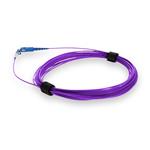 Picture of 10m SC to LC Purple OS2 Simplex OFNR (Riser-Rated) SMF Fiber Patch Cable