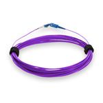 Picture of 10m SC to LC Purple OS2 Simplex OFNR (Riser-Rated) SMF Fiber Patch Cable
