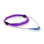 Picture of 10m SC to LC Purple OS2 Simplex OFNR (Riser-Rated) SMF Fiber Patch Cable