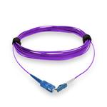 Picture of 10m SC to LC Purple OS2 Simplex OFNR (Riser-Rated) SMF Fiber Patch Cable