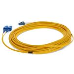 Picture of 12m SC to LC Yellow OS2 Duplex OFNR (Riser-Rated) TAA SMF Fiber Patch Cable
