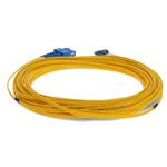 Picture of 12m SC to LC Yellow OS2 Duplex OFNR (Riser-Rated) TAA SMF Fiber Patch Cable