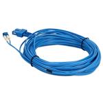 Picture of 15m SC to LC Blue OS2 Duplex OFNR (Riser-Rated) TAA SMF Fiber Patch Cable