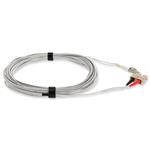 Picture of 1m SC to LC Gray OM4 Duplex OFNR (Riser-Rated) Fiber Patch Cable