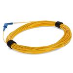 Picture of 20m SC to LC Yellow OS2 Simplex OFNR (Riser-Rated) SMF Fiber Patch Cable with 1.2mm OD Jacket