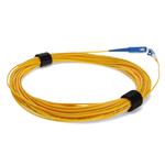 Picture of 20m SC to LC Yellow OS2 Simplex OFNR (Riser-Rated) SMF Fiber Patch Cable with 1.2mm OD Jacket