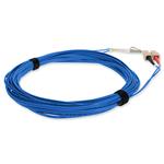 Picture of 2m SC to LC Blue OM4 Duplex OFNR (Riser-Rated) TAA Fiber Patch Cable