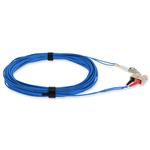 Picture of 2m SC to LC Blue OM4 Duplex OFNR (Riser-Rated) TAA Fiber Patch Cable