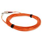 Picture of 2m SC to LC Orange OM4 Duplex OFNR (Riser-Rated) TAA Fiber Patch Cable