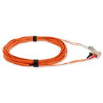 Picture of 2m SC to LC Orange OM4 Duplex OFNR (Riser-Rated) TAA Fiber Patch Cable