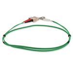 Picture of 2m SC to LC Green OM4 Duplex OFNP (Plenum-Rated) Fiber Patch Cable