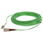 Picture of 30m SC to LC Green OM4 Duplex OFNR (Riser-Rated) Fiber Patch Cable