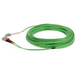 Picture of 30m SC to LC Green OM4 Duplex OFNR (Riser-Rated) Fiber Patch Cable
