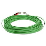 Picture of 30m SC to LC Green OM4 Duplex OFNR (Riser-Rated) Fiber Patch Cable