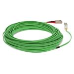Picture of 30m SC to LC Green OM4 Duplex OFNR (Riser-Rated) Fiber Patch Cable
