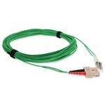 Picture of 3m SC to LC Green OM4 Duplex OFNR (Riser-Rated) Fiber Patch Cable