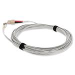 Picture of 3m SC to LC Gray OM4 Duplex OFNR (Riser-Rated) TAA Fiber Patch Cable