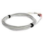 Picture of 3m SC to LC Gray OM4 Duplex OFNR (Riser-Rated) TAA Fiber Patch Cable