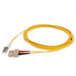 Picture of 3m SC to LC Yellow OM1 Duplex OFNR (Riser-Rated) MMF Fiber Patch Cable