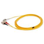 Picture of 3m SC to LC Yellow OM1 Duplex OFNR (Riser-Rated) MMF Fiber Patch Cable