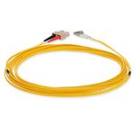 Picture of 3m SC to LC Yellow OM1 Duplex OFNR (Riser-Rated) MMF Fiber Patch Cable