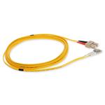 Picture of 3m SC to LC Yellow OM1 Duplex OFNR (Riser-Rated) MMF Fiber Patch Cable